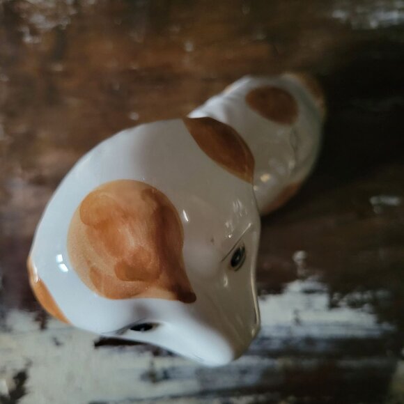 Vintage Staffordshire Style Dog Figurine, Mantle Dog, Made in Portugal - Picture 6 of 9